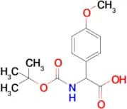 2-((Tert-butoxycarbonyl)amino)-2-(4-methoxyphenyl)acetic acid
