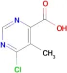 6-Chloro-5-methylpyrimidine-4-carboxylic acid