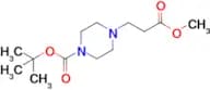 Tert-Butyl 4-(3-methoxy-3-oxopropyl)piperazine-1-carboxylate