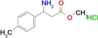 Methyl 3-amino-3-(4-methylphenyl)propanoate hydrochloride