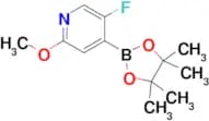 5-Fluoro-2-methoxy-4-(4,4,5,5-tetramethyl-1,3,2-dioxaborolan-2-yl)pyridine