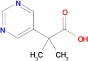 2-Methyl-2-(pyrimidin-5-yl)propanoic acid