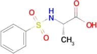 (2s)-2-Benzenesulfonamidopropanoic acid