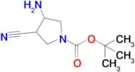 Tert-Butyl 3-amino-4-cyanopyrrolidine-1-carboxylate