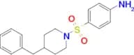4-[[4-(Phenylmethyl)-1-piperidinyl]sulfonyl]benzenamine