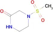 4-Methanesulfonylpiperazin-2-one