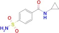 N-Cyclopropyl-4-sulfamoylbenzamide