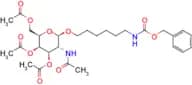 N-[6-[[3,4,6-Tri-O-acetyl-2-(acetylamino)-2-deoxy-β-D-galactopyranosyl]oxy]hexyl]carbamic acid phe…