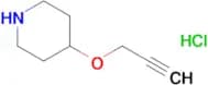 4-(Prop-2-yn-1-yloxy)piperidine hydrochloride
