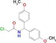 N-[bis(4-methoxyphenyl)methyl]-2-chloroacetamide