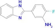 5-(1h-1,3-Benzodiazol-2-yl)-2-fluoroaniline