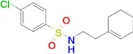 4-Chloro-n-[2-(cyclohex-1-en-1-yl)ethyl]benzene-1-sulfonamide