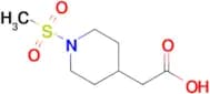 2-(1-Methanesulfonylpiperidin-4-yl)acetic acid