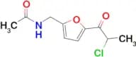 N-{[5-(2-chloropropanoyl)furan-2-yl]methyl}acetamide