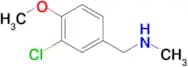 [(3-chloro-4-methoxyphenyl)methyl](methyl)amine