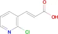 (2e)-3-(2-Chloropyridin-3-yl)prop-2-enoic acid