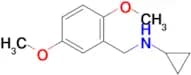 N-[(2,5-dimethoxyphenyl)methyl]cyclopropanamine