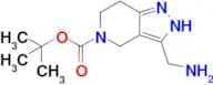 Tert-butyl 3-(aminomethyl)-2H,4H,5H,6H,7H-pyrazolo[4,3-c]pyridine-5-carboxylate