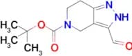 Tert-butyl 3-formyl-2H,4H,5H,6H,7H-pyrazolo[4,3-c]pyridine-5-carboxylate