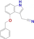 2-[4-(benzyloxy)-1h-indol-3-yl]acetonitrile