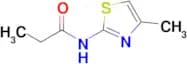 N-(4-Methylthiazol-2-yl)propionamide