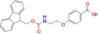 4-[2-({[(9h-fluoren-9-yl)methoxy]carbonyl}amino)ethoxy]benzoic acid