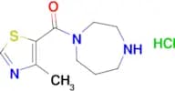 1-(4-Methyl-1,3-thiazole-5-carbonyl)-1,4-diazepane hydrochloride