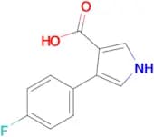 4-(4-Fluorophenyl)-1h-pyrrole-3-carboxylic acid
