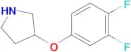3-(3,4-Difluorophenoxy)pyrrolidine