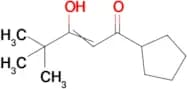 1-cyclopentyl-3-hydroxy-4,4-dimethylpent-2-en-1-one