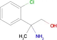 2-Amino-2-(2-chlorophenyl)propan-1-ol