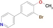 4-(3-Bromo-4-methoxyphenyl)pyridine