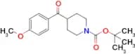 Tert-Butyl 4-(4-methoxybenzoyl)piperidine-1-carboxylate