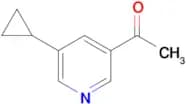 1-(5-Cyclopropylpyridin-3-yl)ethanone