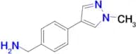 (4-(1-Methyl-1H-pyrazol-4-yl)phenyl)methanamine