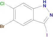 5-Bromo-6-chloro-3-iodo-1H-indazole