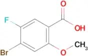 4-Bromo-5-fluoro-2-methoxybenzoic acid