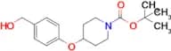 Tert-Butyl 4-(4-(hydroxymethyl)phenoxy)piperidine-1-carboxylate