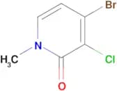 4-Bromo-3-chloro-1-methylpyridin-2(1H)-one