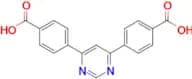 4,6-Di(4-carboxyphenyl)pyrimidine