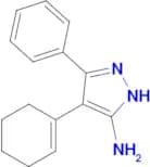 4-(cyclohex-1-en-1-yl)-3-phenyl-1H-pyrazol-5-amine