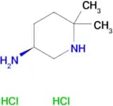 (S)-6,6-Dimethylpiperidin-3-amine dihydrochloride