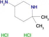 6,6-Dimethylpiperidin-3-amine dihydrochloride