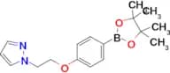 1-(2-(4-(4,4,5,5-Tetramethyl-1,3,2-dioxaborolan-2-yl)phenoxy)ethyl)-1H-pyrazole