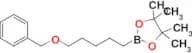 2-[5-(Benzyloxy)pentyl]-4,4,5,5-tetramethyl-1,3,2-dioxaborolane