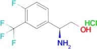 (S)-2-Amino-2-(4-fluoro-3-(trifluoromethyl)phenyl)ethanol hydrochloride
