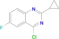 4-Chloro-2-cyclopropyl-6-fluoroquinazoline