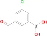 (3-Chloro-5-formylphenyl)boronic acid