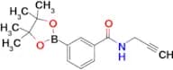 N-(Prop-2-yn-1-yl)-3-(4,4,5,5-tetramethyl-1,3,2-dioxaborolan-2-yl)benzamide