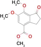 Methyl 6,7-dimethoxy-1-oxo-2,3-dihydro-1H-indene-4-carboxylate